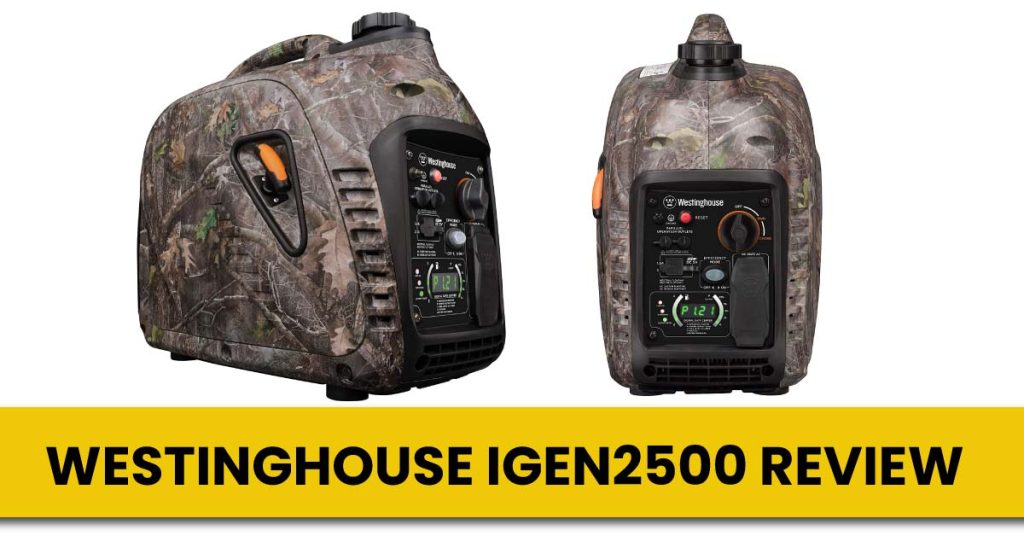 Westinghouse iGen2500 Review Silent Inverter Generator